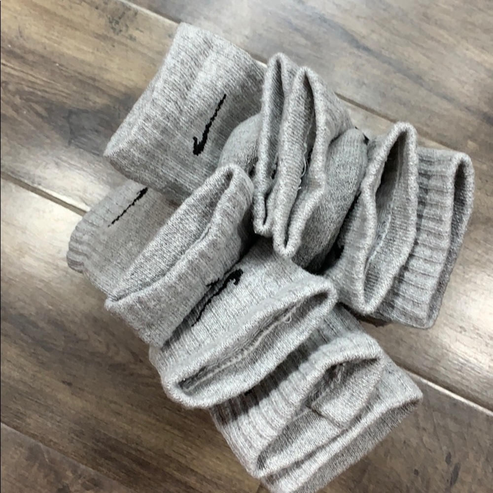 NIKE EVERYDAY CUSHIONED CREW 6 pairs SOCKS NWT - Picture 12 of 16